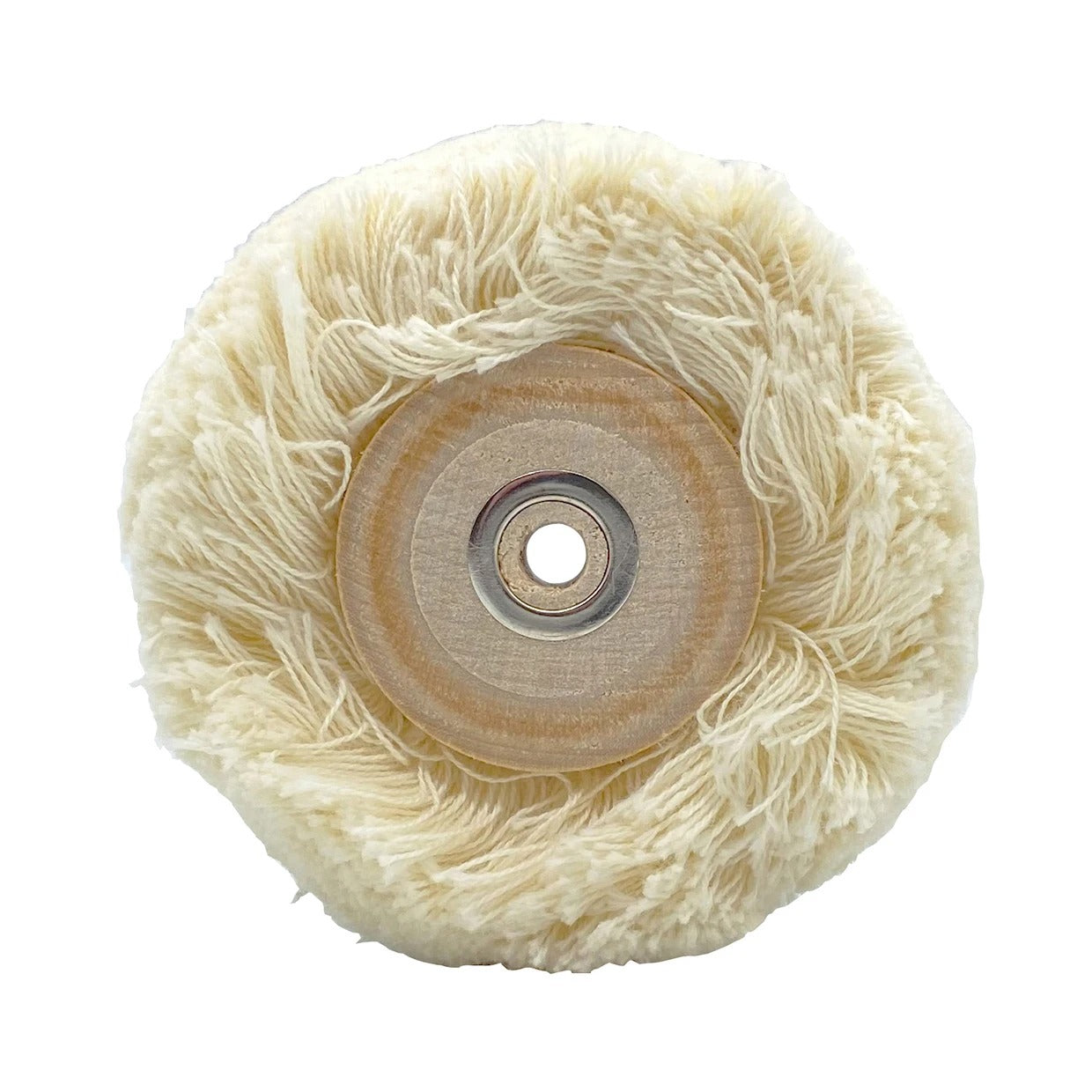2pcs Dental Lab Laboratory Drill Brush Cotton Buff Diameter 80mm Consumable Latch Polishing Wheel Rotary Tools Wool Goat