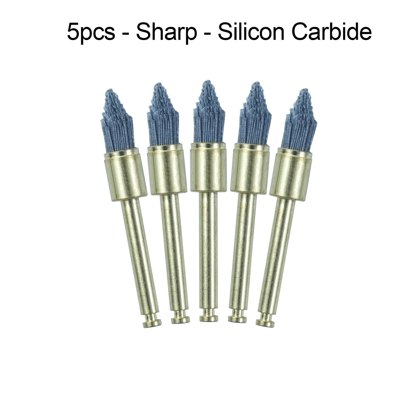 5pcs RA Shank Dental Polishing Brush Drill Wheel Materials Cotton Felt Goat Wool Alumina Tools Dia 10mm Handpiece Rotary Tools